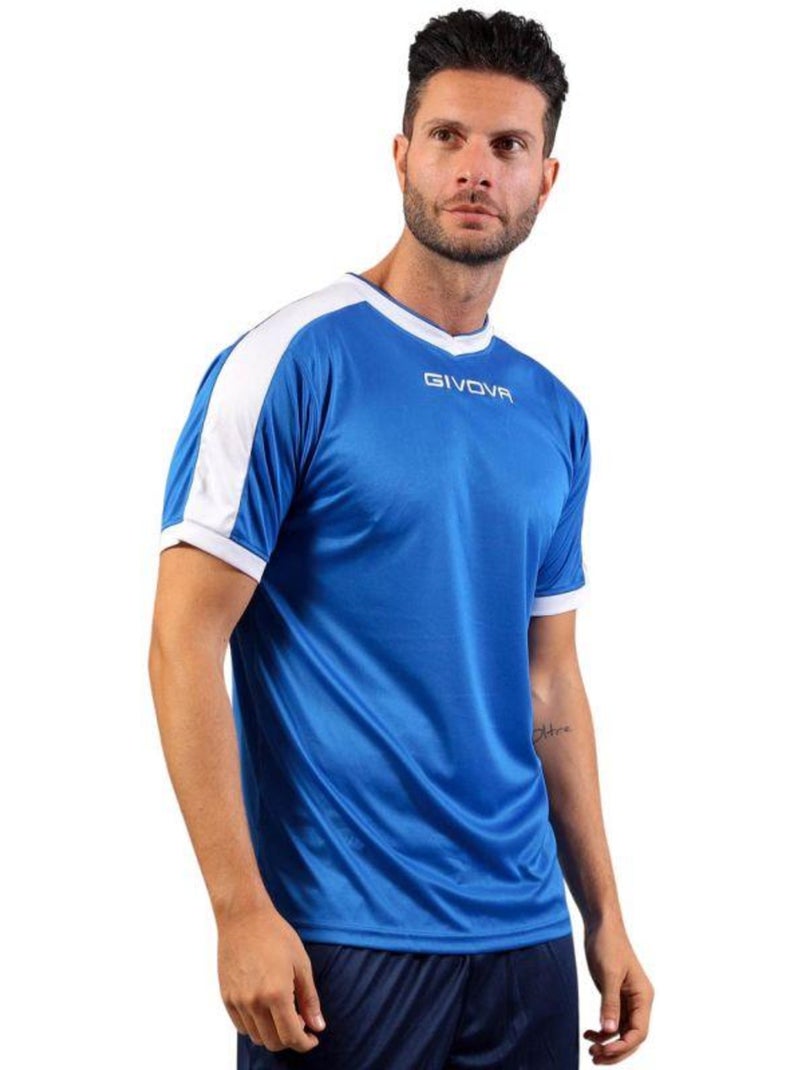 Givova - T-shirt REVOLUTION Bleu Blanc - Kiabi