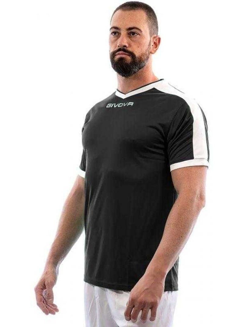 Givova - T-shirt REVOLUTION Noir Blanc - Kiabi