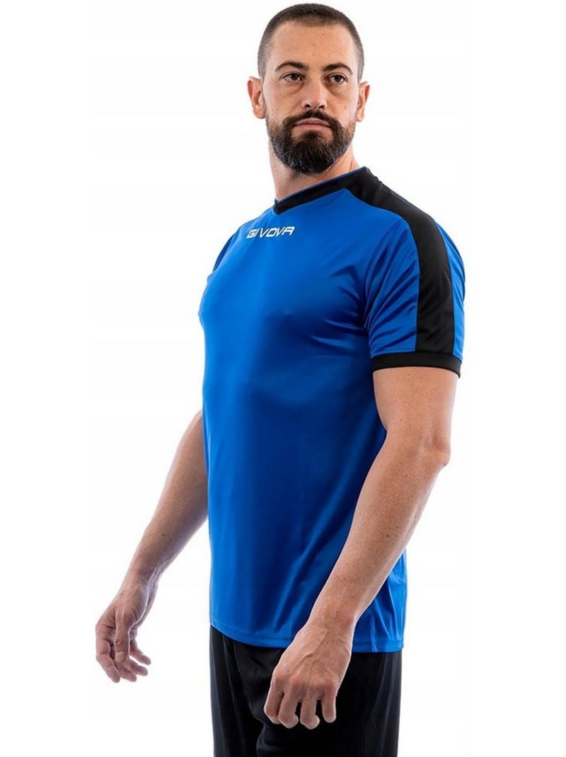 Givova - T-shirt REVOLUTION Noir Bleu - Kiabi
