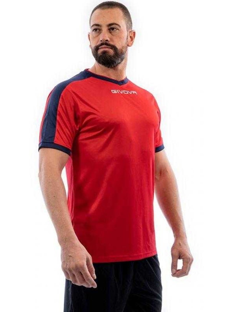 Givova - T-shirt REVOLUTION Rouge cachemire - Kiabi