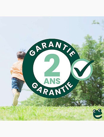 Glissière toboggan double vague pour portiques à plateformes H120 cm