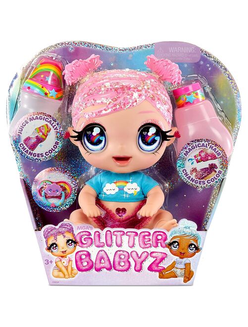 Glitter Babyz Poupée Rose Arc-en-ciel - Kiabi