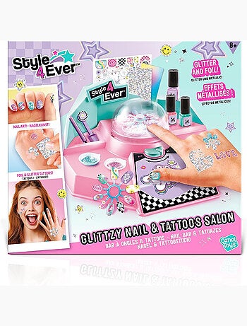 Glittzy Bar à Ongles Et Tatoo - Canal Toys