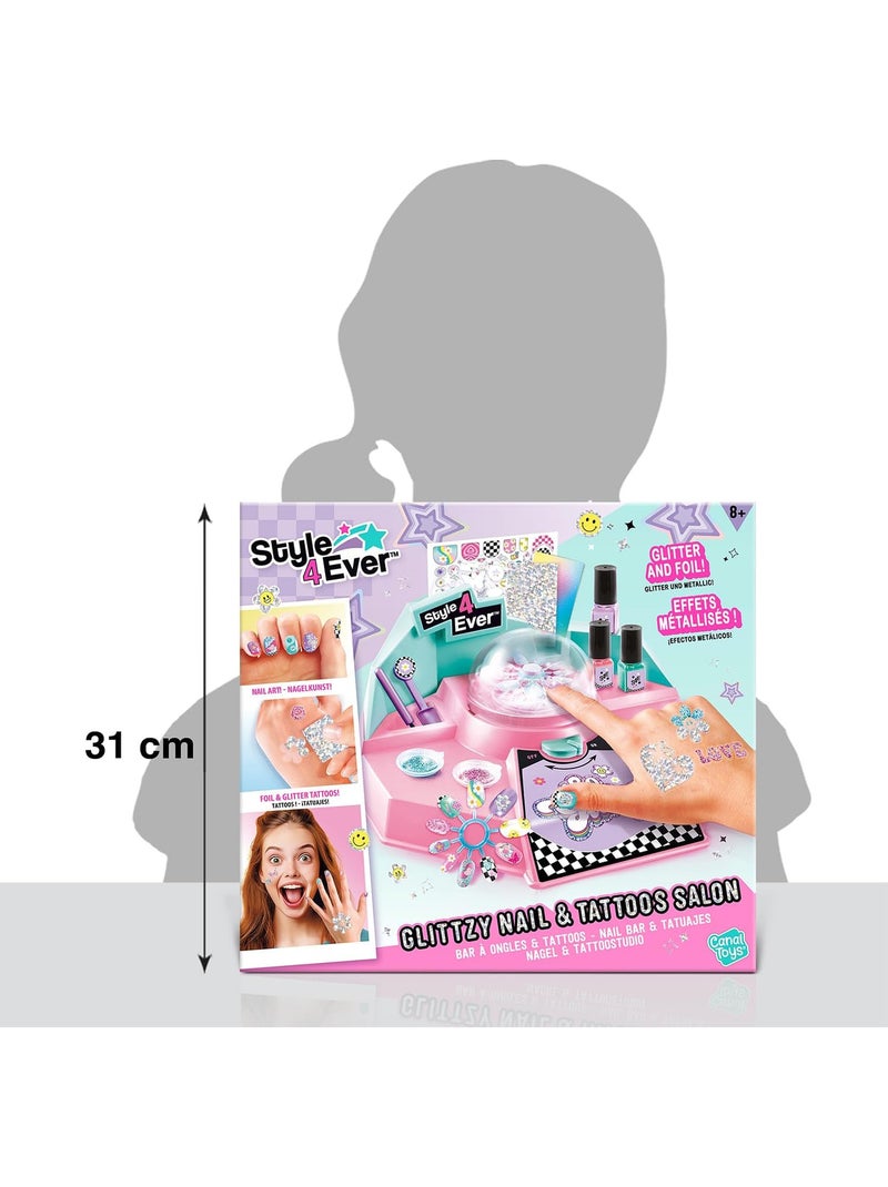 Glittzy Bar à Ongles Et Tatoo - Canal Toys Multicolore - Kiabi