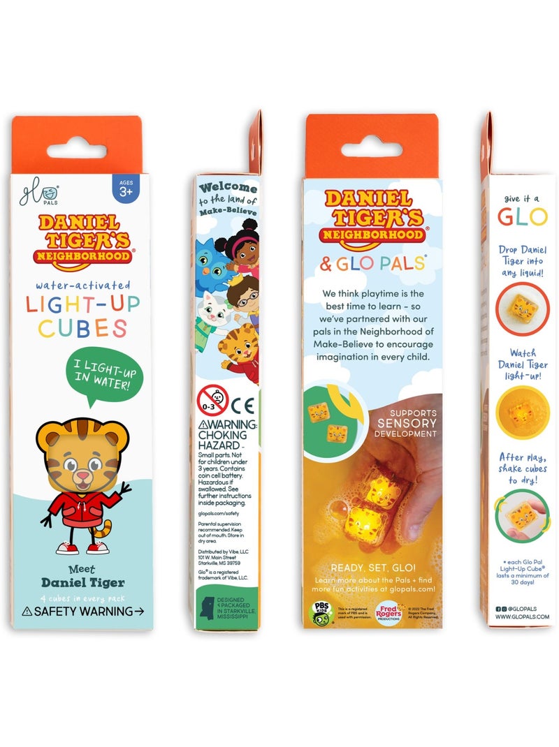 Glo Pals - 4 cubes lumineux Marron - Kiabi
