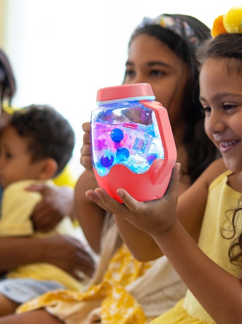 Glo Pals - Bocal sensoriel corail - Kiabi