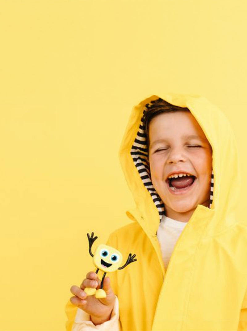 Glo Pals - Bocal sensoriel Jaune - Kiabi