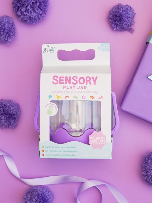 Glo Pals - Bocal sensoriel violet - Kiabi