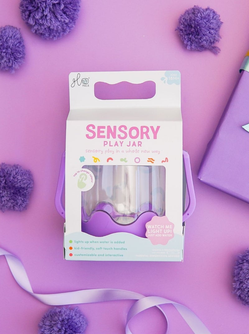 Glo Pals - Bocal sensoriel violet Violet - Kiabi