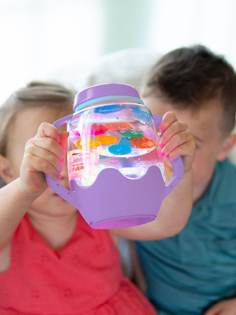 Glo Pals - Bocal sensoriel violet Violet - Kiabi