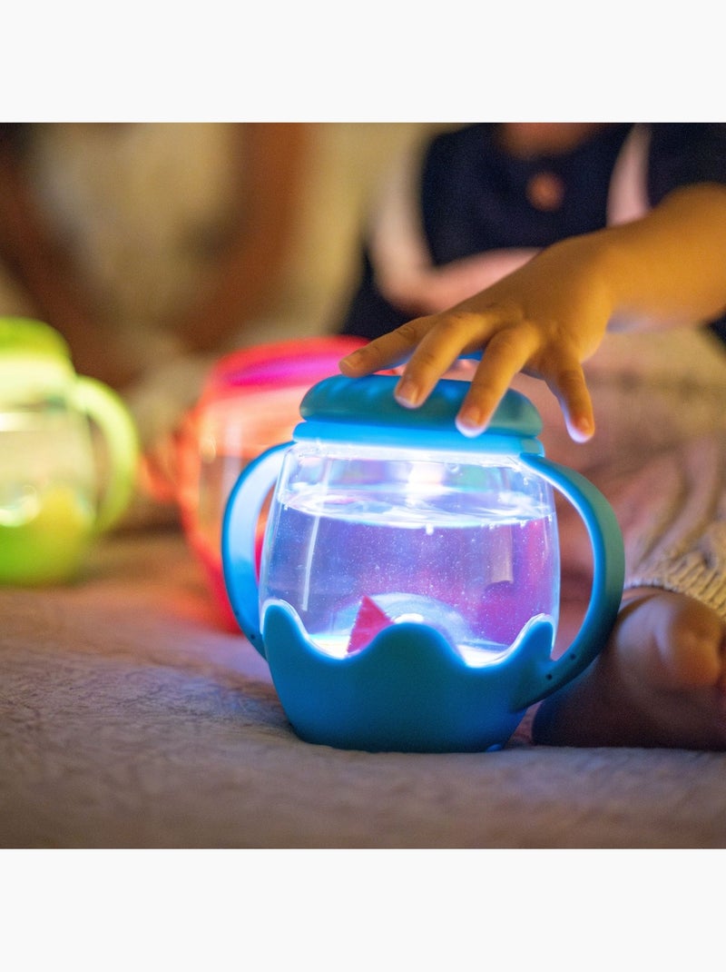 Glo pals - mini jarre sensorielle Bleu - Kiabi