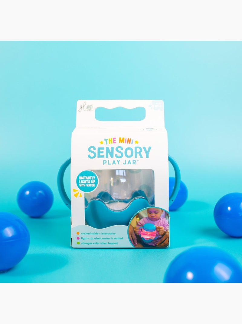 Glo pals - mini jarre sensorielle Bleu - Kiabi