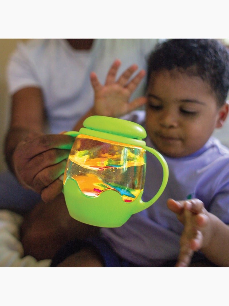 Glo Pals - Mini jarre sensorielle Vert - Kiabi
