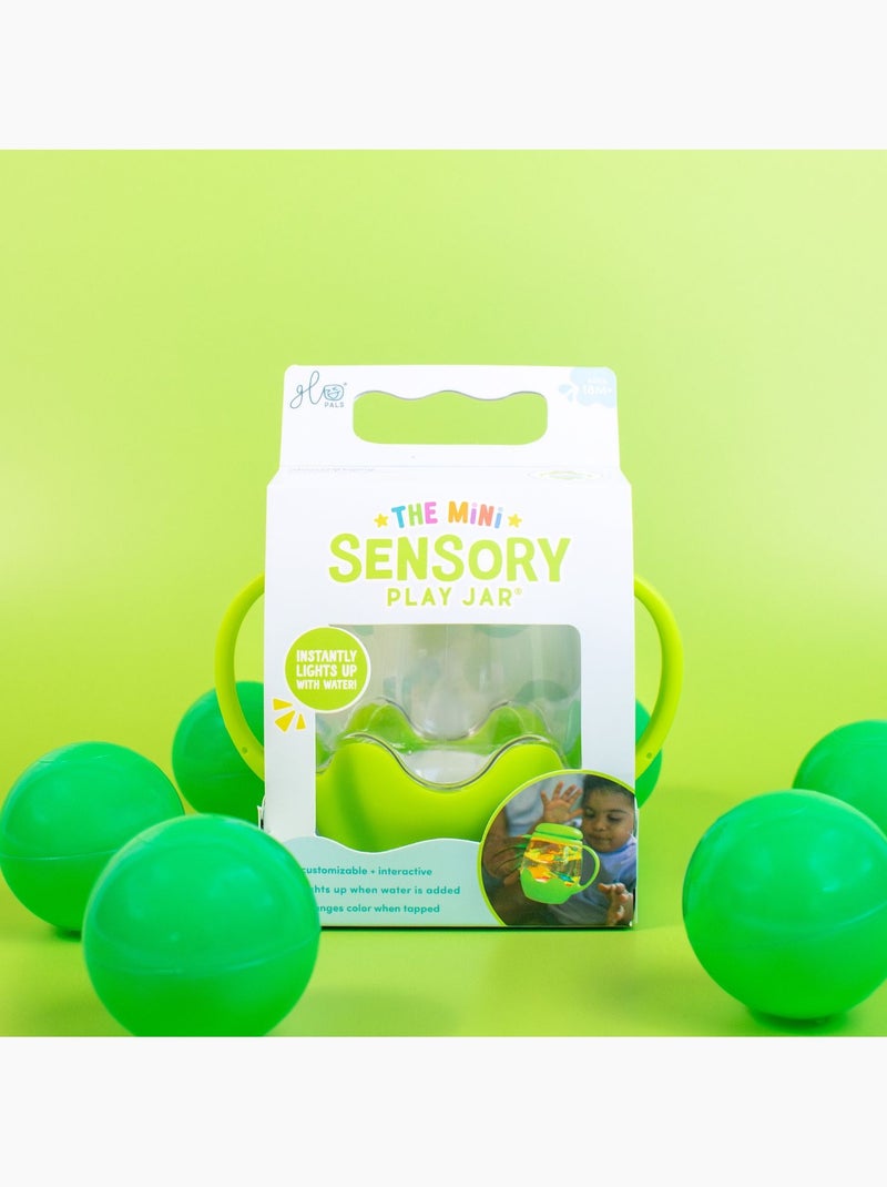 Glo Pals - Mini jarre sensorielle Vert - Kiabi