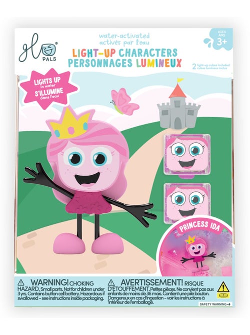 Glo Pals - Personnage et 2 cubes lumineux - Kiabi