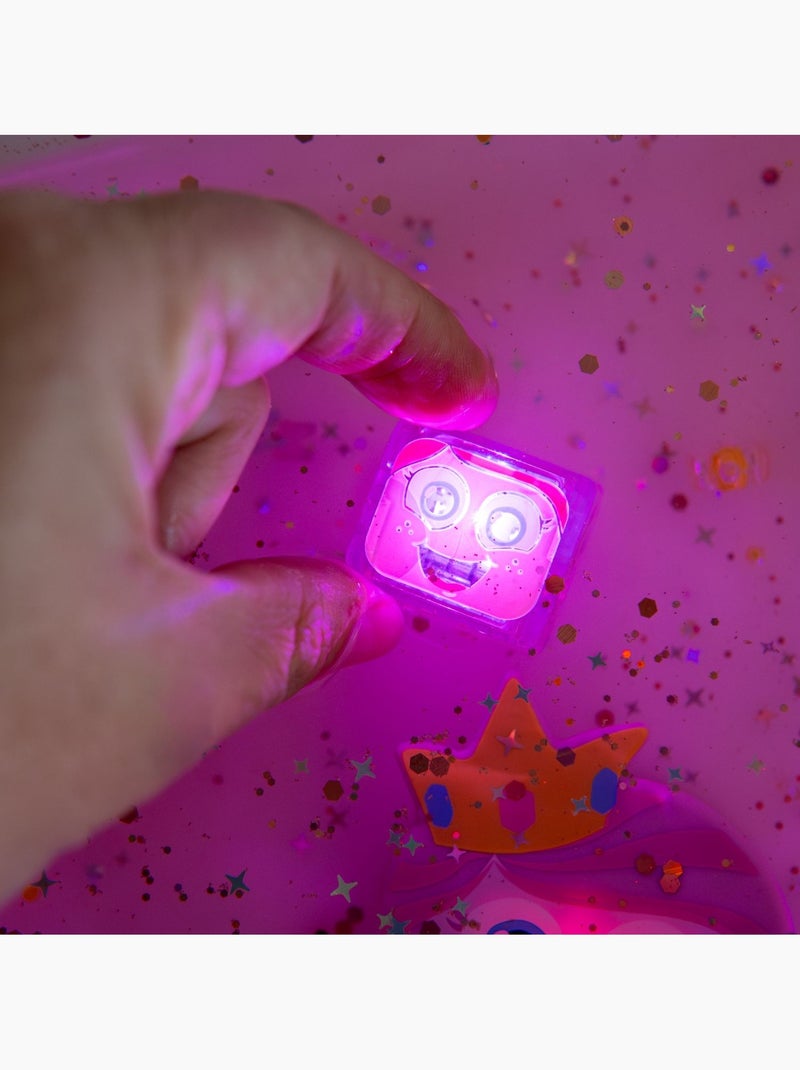 Glo Pals - Personnage et 2 cubes lumineux Rose - Kiabi