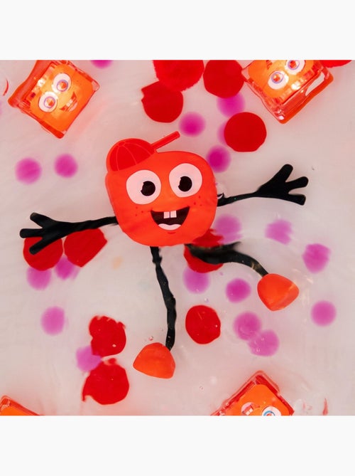 Glo Pals - Personnage Sammy rouge et 2 cubes lumineux - Kiabi
