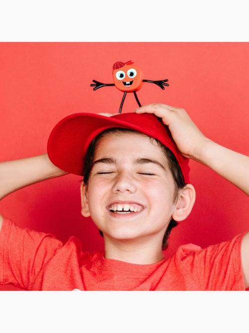 Glo Pals - Personnage Sammy rouge et 2 cubes lumineux - Kiabi
