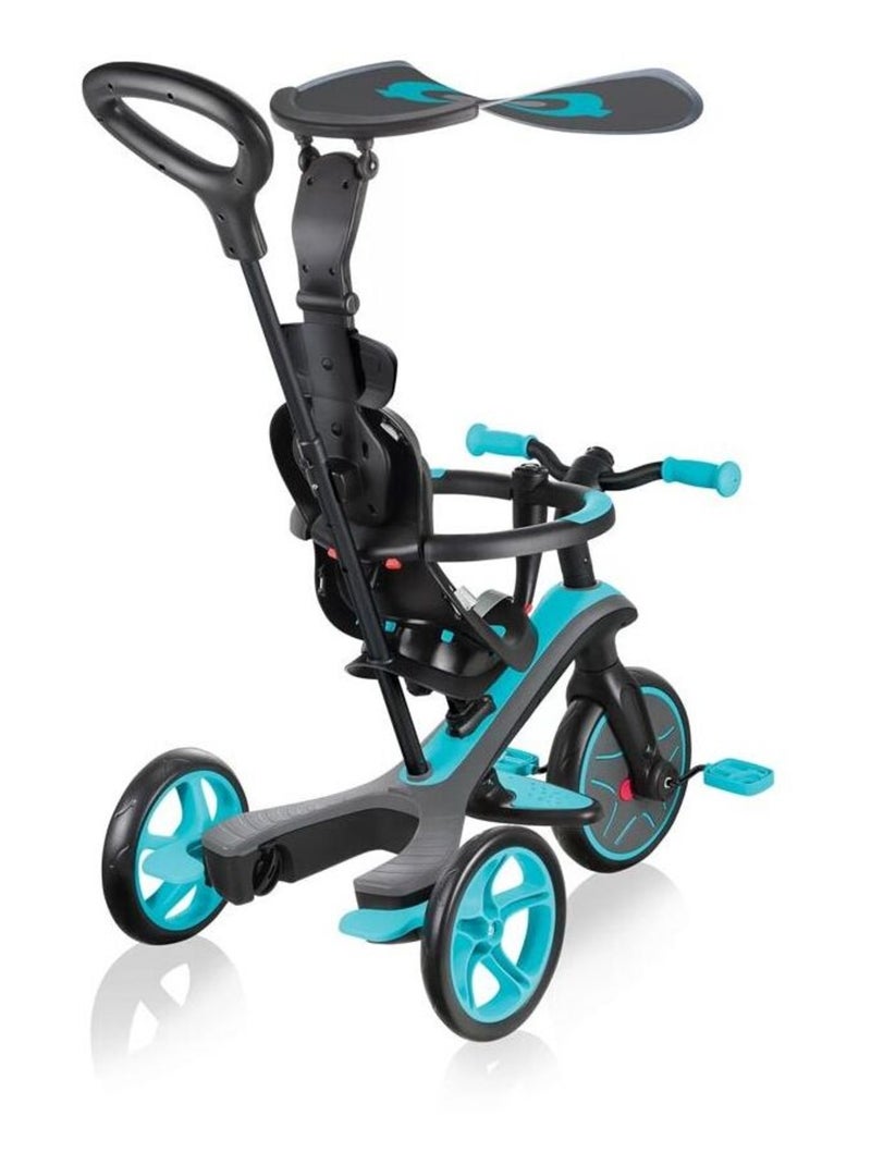 GLOBBER - Tricycle Explorer Teal - Turquoise Bleu turquoise - Kiabi