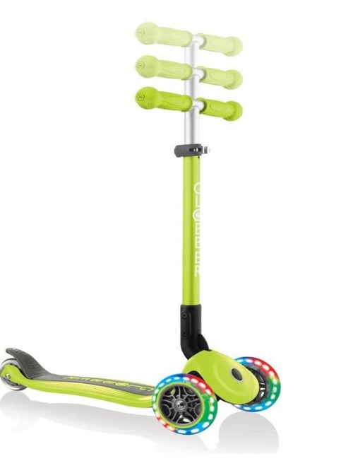 GLOBBER - Trottinette évolutive enfant lumineuse et pliable Primo - Vert - Kiabi
