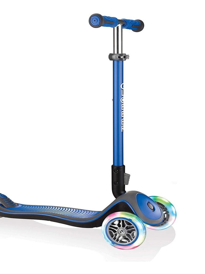 Globber Elite Deluxe Light Trottinette 3 Roues Jeunesse Unisexe Bleue foncée N/A - Kiabi