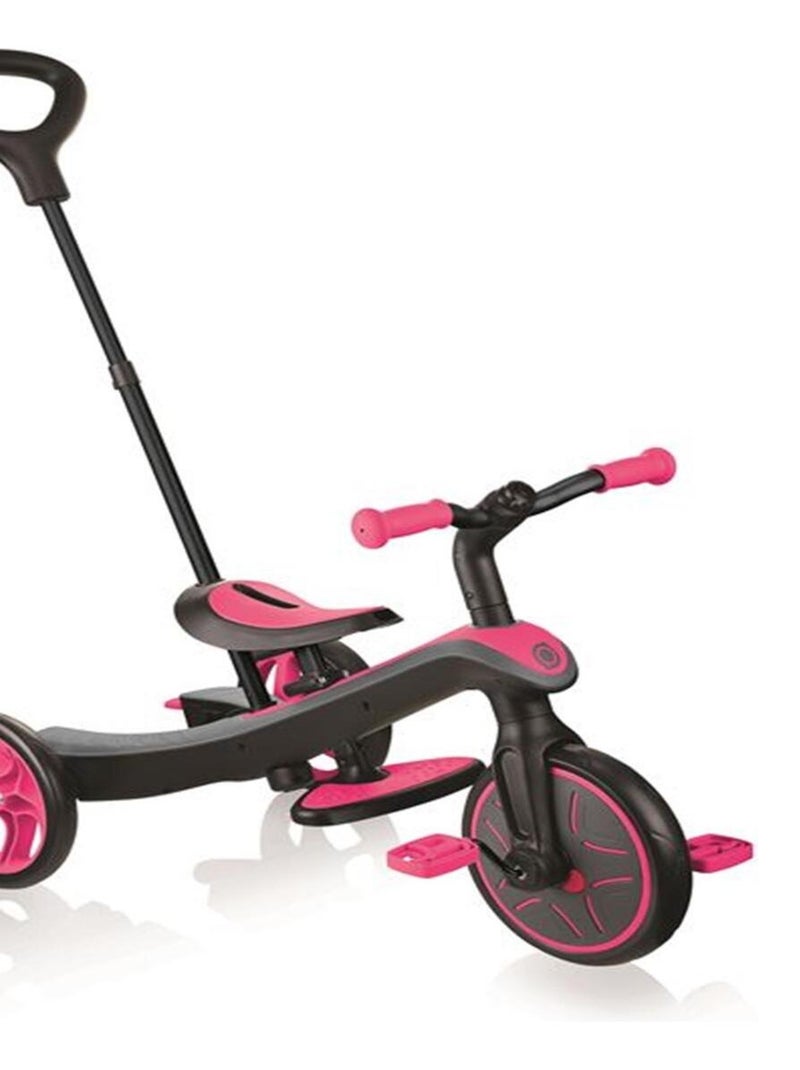 Tricycle Évolutif Globber Explorer 4-en-1 | De 10 Mois à 5 Ans, Transformable Sans Outils