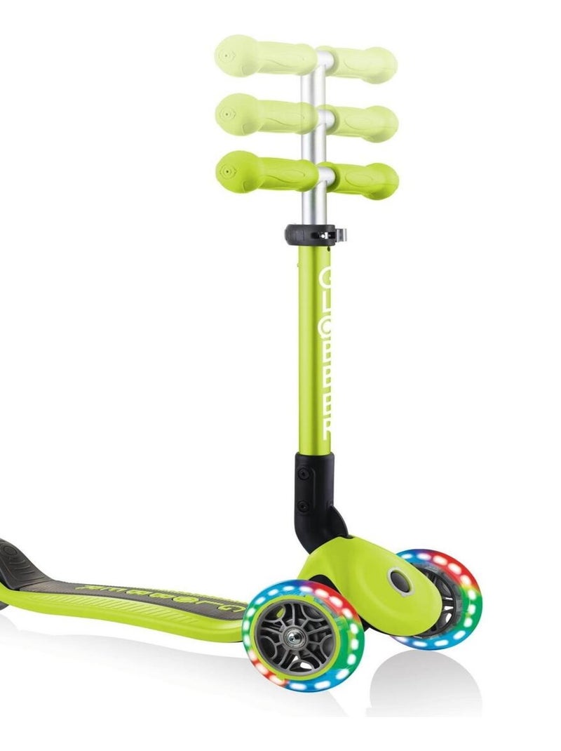 Globber Junior Pliable avec lumières vert N/A - Kiabi