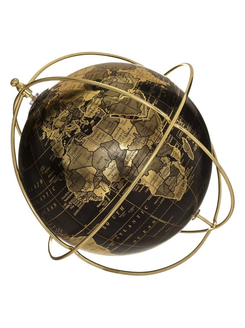 Globe arcade Flower 21 cm noir Noir - Kiabi