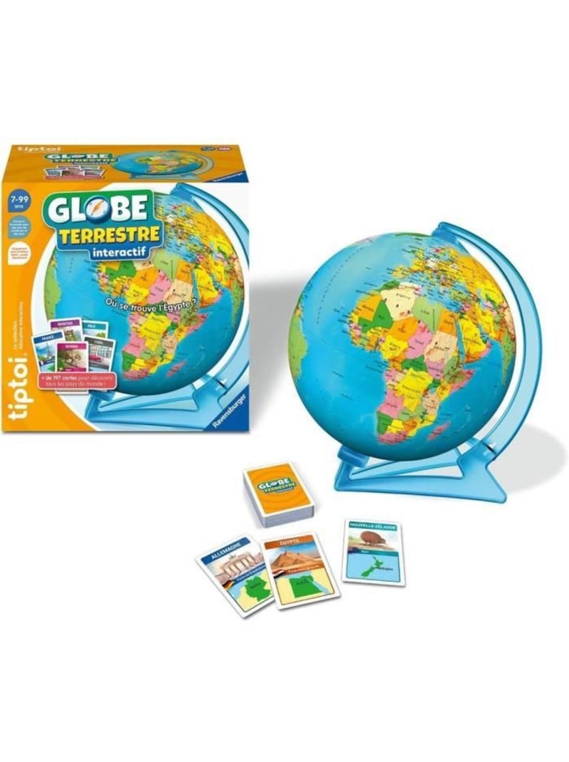 Globe interactif avec support tournant et 200 cartes - tiptoi - ravensburger N/A - Kiabi