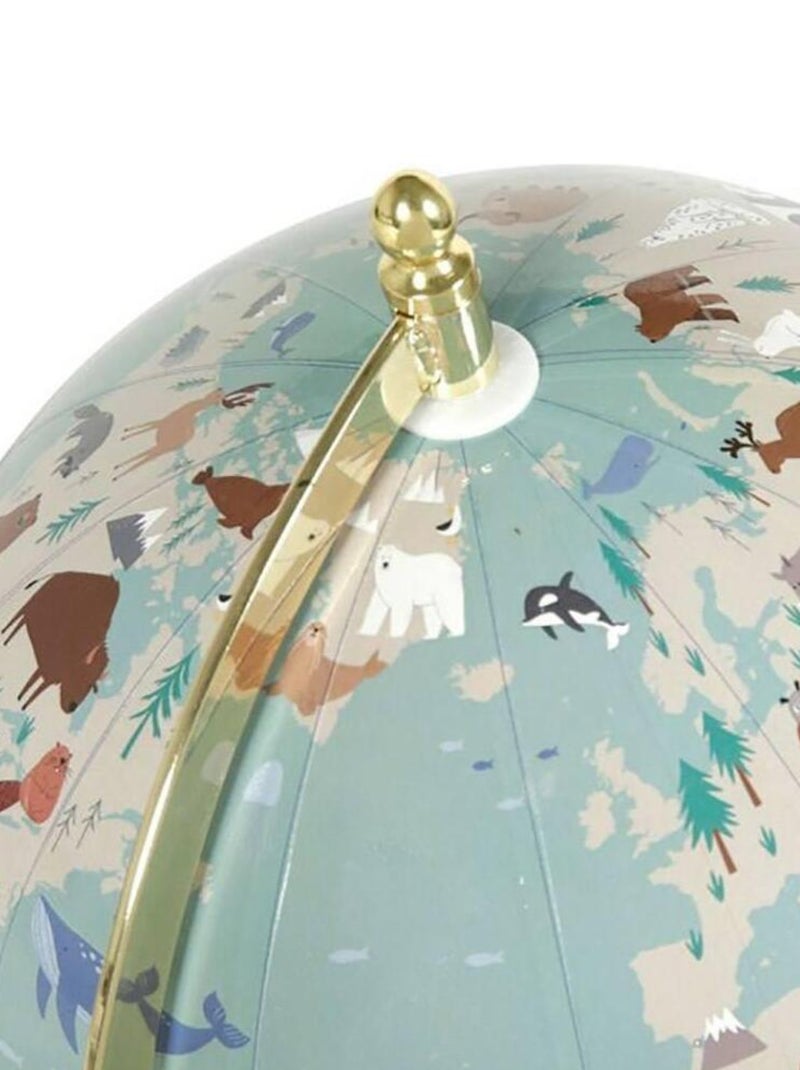 Globe terrestre jungle H30 Bleu - Kiabi