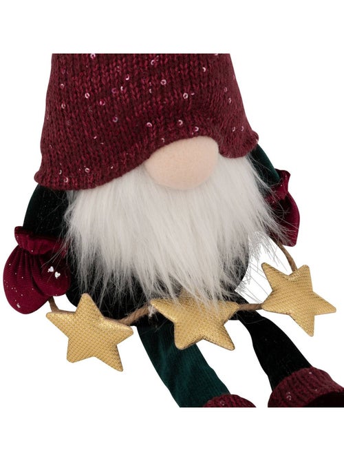 Gnome mysterious assis 50cm - Kiabi