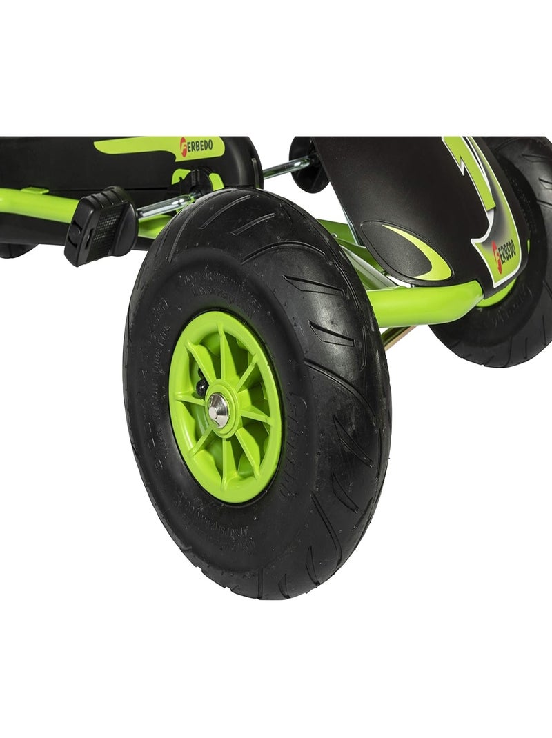 Goart/Kart avec Volant sonore et pneus à air Noir - Kiabi