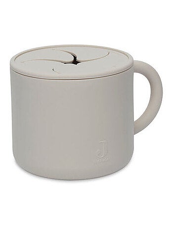 Gobelet à goûter avec couvercle en silicone Jollein