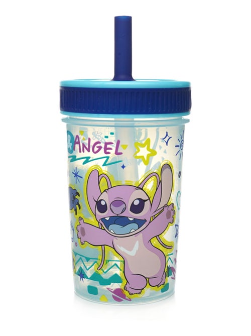 GOBELET A PAILLE ANTI-FUITE 420 ML LILO et STITCH - Kiabi