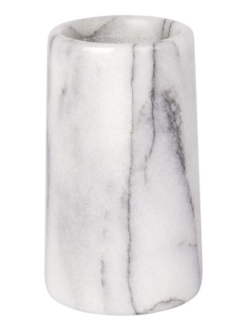 Gobelet de salle de bain en marbre ONYX - Kiabi