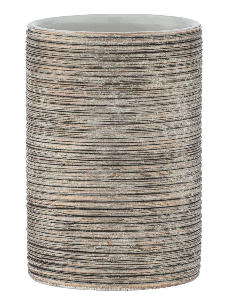 Gobelet design naturel en relief Fedio Beige - Kiabi