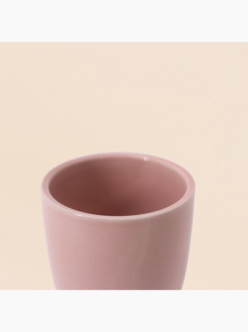 Gobelet en céramique rose effet craquelé Rose - Kiabi