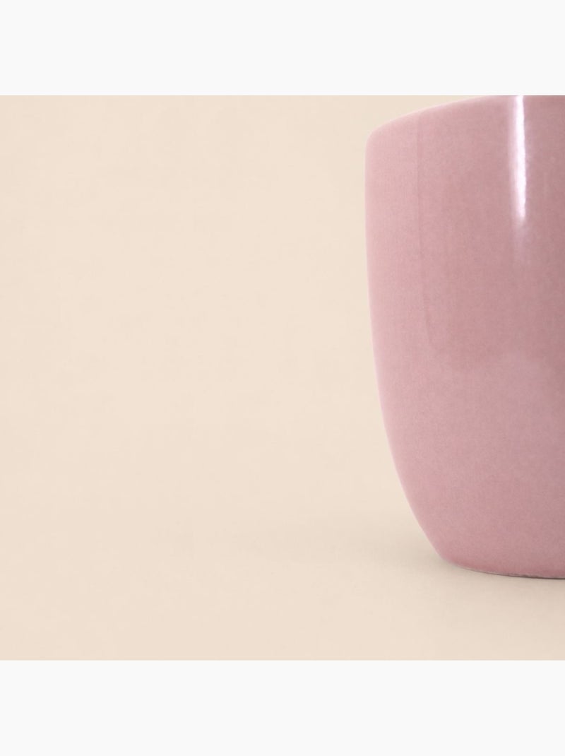 Gobelet en céramique rose effet craquelé Rose - Kiabi