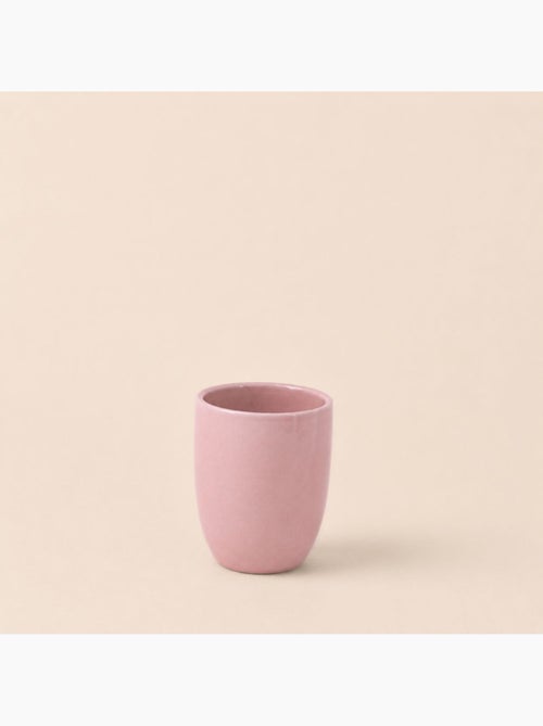 Gobelet en céramique rose effet craquelé - Kiabi Gobelet en céramique rose effet craquelé - Kiabi