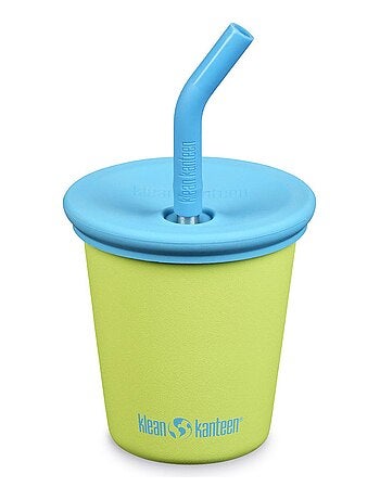 Gobelet en inox 296 ml avec couvercle à paille Juicy Pear