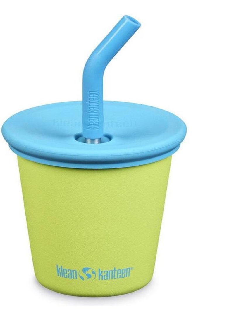 Gobelet en inox 296 ml avec couvercle à paille Juicy Pear Multicolore - Kiabi