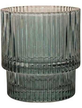 Gobelet en verre strié