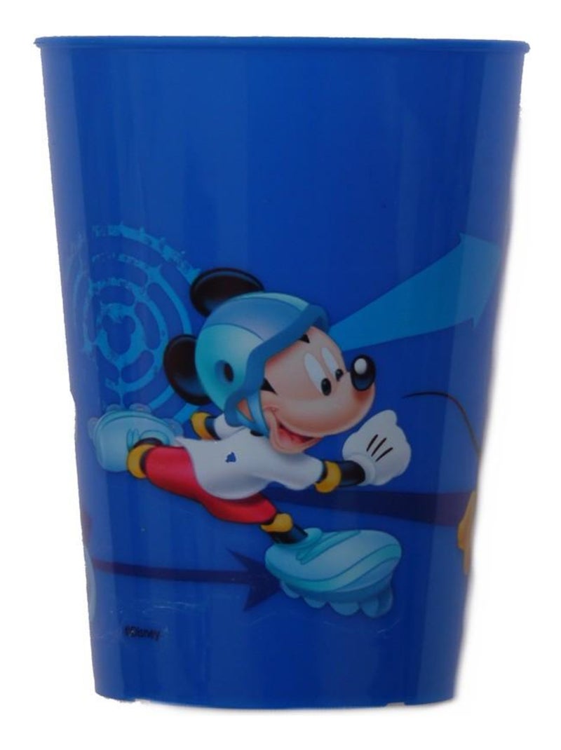 Gobelet Mickey Mouse Disney verre plastique enfant bleu F Multicolore - Kiabi
