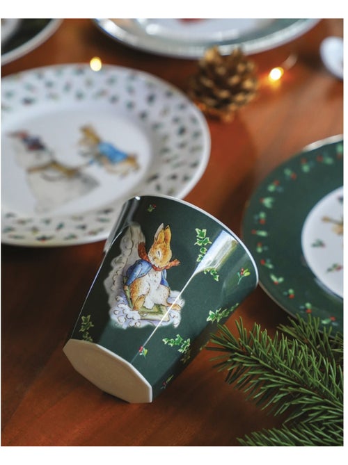 Gobelet pierre lapin noël - Kiabi