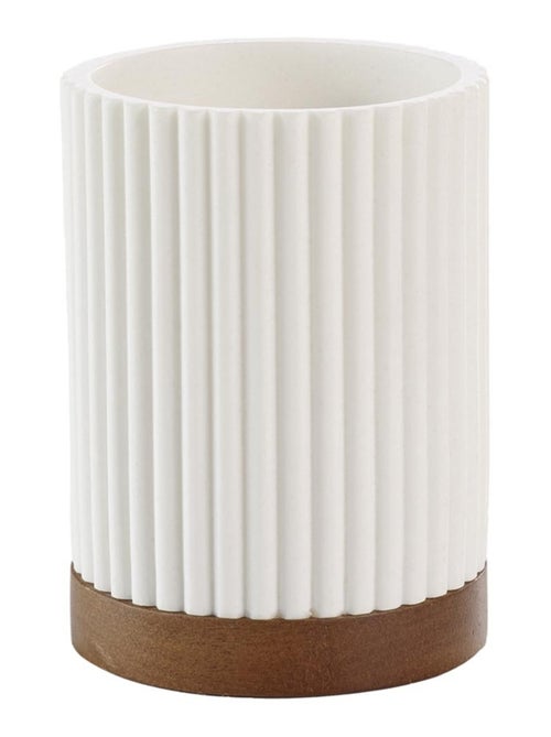 Gobelet salle de bain accacia - Kiabi