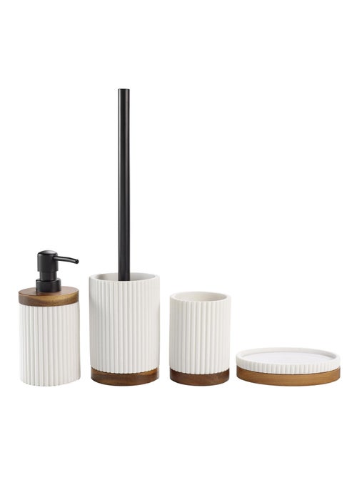 Gobelet salle de bain accacia - Kiabi