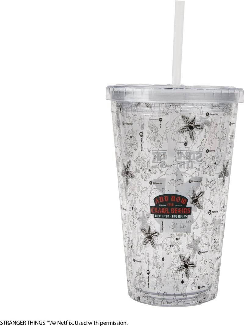 Gobelet Tumbler Démogorgon - Stranger Things Rouge - Kiabi