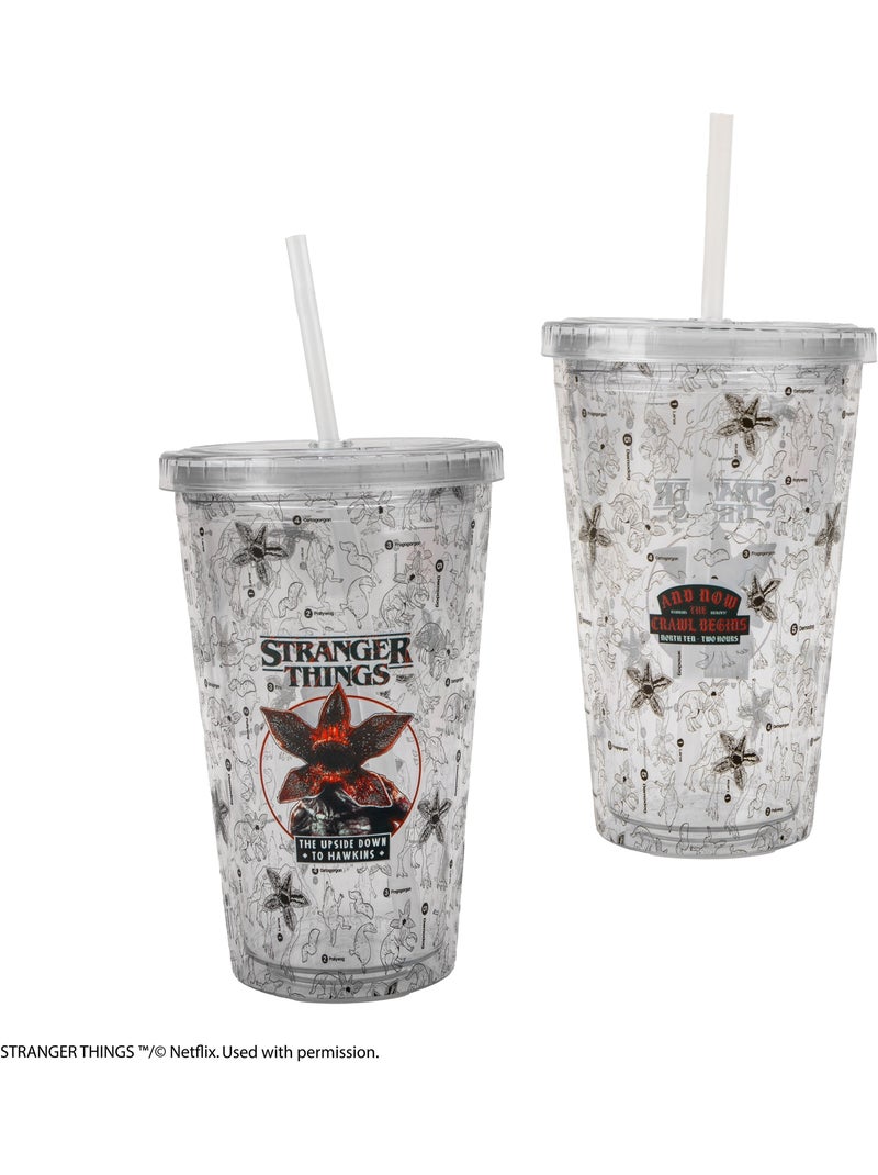 Gobelet Tumbler Démogorgon - Stranger Things Rouge - Kiabi