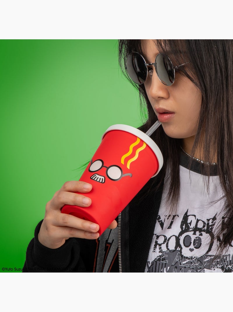 Gobelet Tumbler Nouilles Ramen - Sakamoto Days Rouge - Kiabi