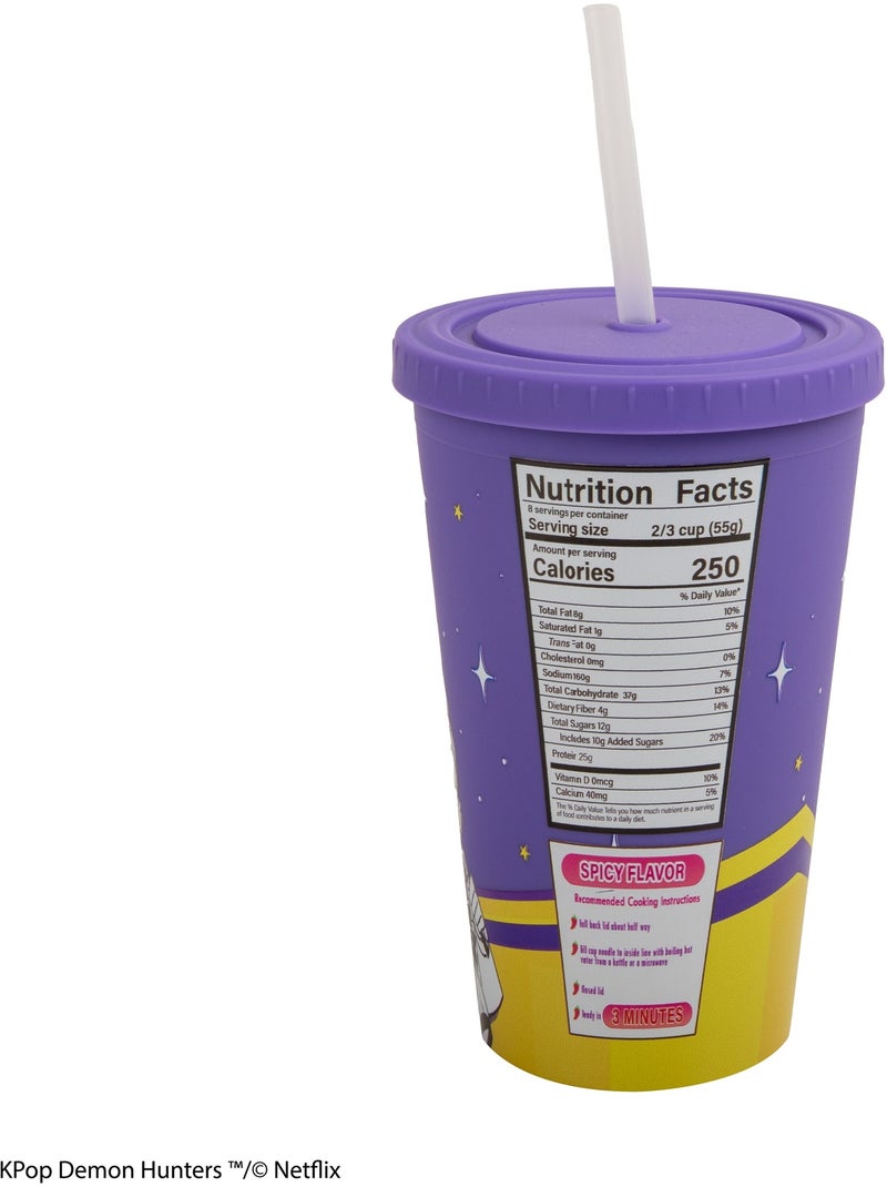 Gobelet Tumbler Rumi Superstar Flavor - KPop Demon Hunters Violet - Kiabi